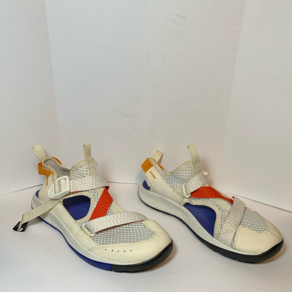 Chaco Odyssey Sandal Women’s White Size 9 WIDE J107264
